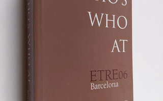 Alex Vieux : Who's who at Etre 06 Barcelona - The Europea...