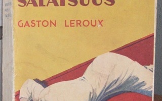 Gaston Leroux: Keltaisen huoneen salaisuus, Karisto 1936. 2p