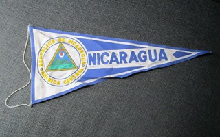 Vanha matkailuviiri: NICARAGUA!(N124)