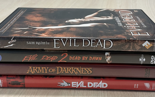 Sam Raimi: EVIL DEAD -kokoelma (4DVD) Bruce Campbell