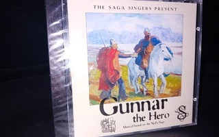 CD The Saga Singers : Gunnar the Hero ( UUSI  ) SIS POSTIKUL