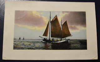 vanha venäläinen postikortti, 1911