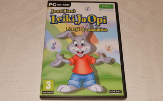 Jussi Jänö "Leiki ja Opi" PC CD-ROM (pelejä & musiikkia)