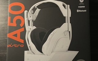 Astro Gaming Logitech  A50 X White UUDET peli kuulokkeet