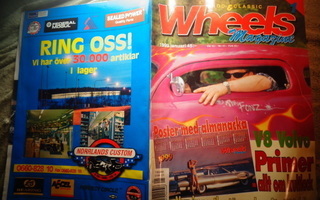 Jenkkiautolehti Wheels Magazine 1/1999
