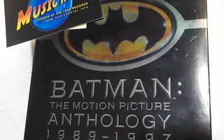 BATMAN THE MOTION PICTURE  1989-1997 4 x  BLU-RAY BOKSI+