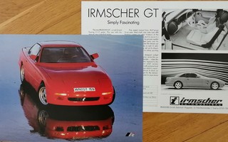 1988 Irmscher GT esite - KUIN UUSI - 245 kmh - Opel 3,6 litr