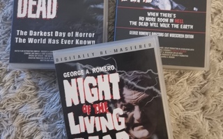 George A. Romero  3 x VHS