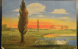 Venäläinen postikortti, 1909