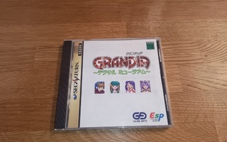 Grandia Digital Museum Sega Saturn Japanilainen versio