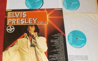 ELVIS PRESLEY Vol. 2 - 3x LP BOX rockabilly EX-