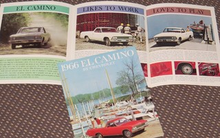 1966 Chevrolet El Camino esite - KUIN UUSI - pickup
