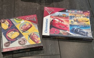 Kaksi Disney CARS 3 / AUTOT 3 aiheista peliä UUDET