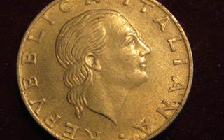 200 lire 1992R. Genoan postimerkkinäyttely. Italia