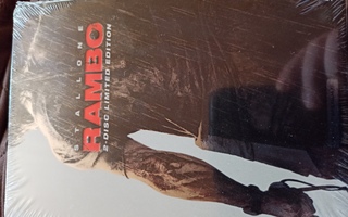 Stallone - Rambo - steelbook -Suomijulkaisu