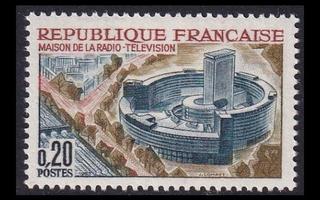 Ranska 1457 ** Radio- ja televisiokeskus (1963)