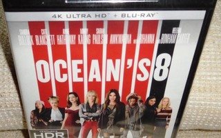 Ocean's 8 4K (muoveissa) [4K UHD + Blu-ray]