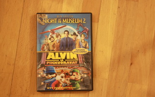 Night at the Museum (Yö museossa) 2 Alvin ja pikkuoravat DVD