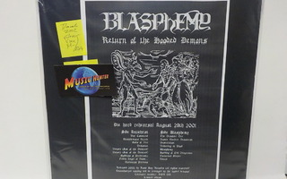 BLASPHEMY - RETURN OF THE HOODED DEMONS M-/EX+ LP