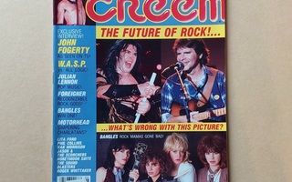 Creem : June 1985 - W.A.S.P. , Prince , Fogerty , Bangles
