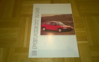 Esite Peugeot 205, 1991