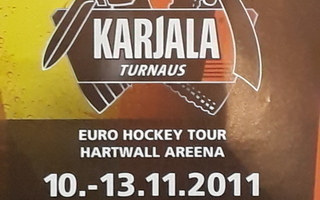 Karjala turnaus käsiohjelma 2011 (jääkiekko)