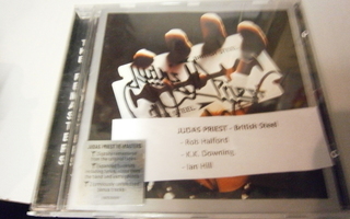 JUDAS PRIEST - BRITISH STEEL CD NIMIKIRJ.ROBBE,DOWN &HILL