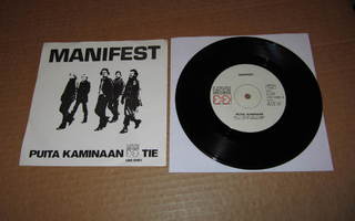 Manifest 7" Puita Kaminaan / Tie, PS v.1975 EX/EX