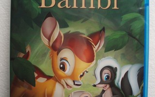 Bambi, Disney klassikko (Blu-ray, uusi) animaatio