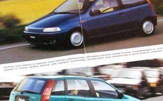 1994 Fiat Punto esite - KUIN UUSI - suom - 12 sivua