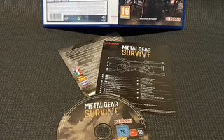 Metal Gear Survive PS4