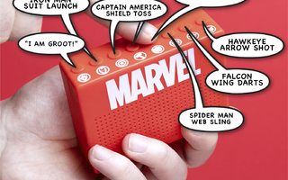 MARVEL SOUND EFFECTS MACHINE	(79 766)	plays 8 official marve