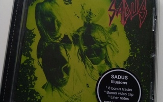 CD Sadus - Illusions  ( Sis.postikulut )