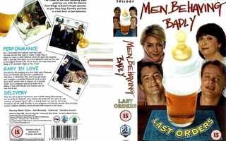 Men Behaving Badly - Last Orders  DVD  UK