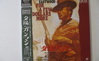 For a Few Dollars More LASERDISC Japani OBI Clint Eastwood