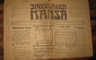 Sanomalehti Suomalainen Kansa 28.5.1907