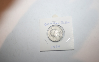 Qvarter Dollar. 1964.