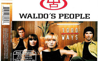 Waldo's People (CD) VG+++!! 1000 Ways (Maxi-single)