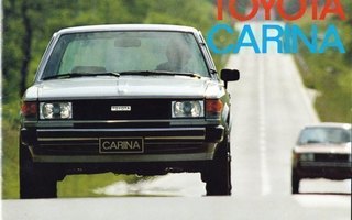Toyota Carina -esite, 1980