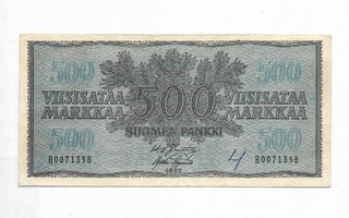 500 mk 1955, B0071358, JUT-AAs,    emtv.500.41,-2