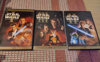 Tähtien sota 1-3 DVD