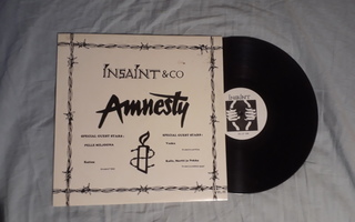 Insaint & Co – Amnesty lp 1993 Suomi Punk