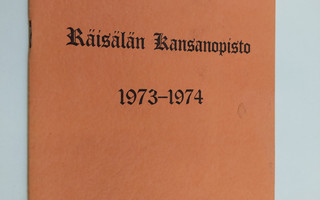 Räisälän kansanopisto 1973-1974