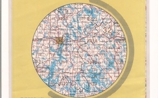 Peruskartta 1:20 000 Jyväskylä
