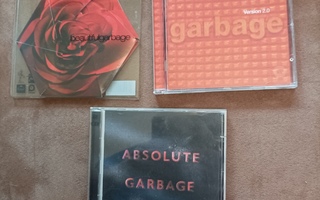 Garbage kolme CD-levyä