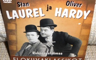 Rakennustyömaa (Laurel Ja Hardy) DVD