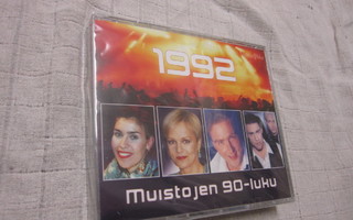 V/A - Muistojen 90-luku (1992) 3CD ; AVAAMATON MUOVIT YLLÄ
