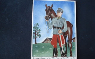 Olavi Salonen :  sotilaspostikortti
