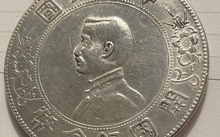 Kiina hopea Dollar 1927