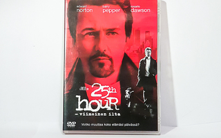 25th Hour DVD Viimeinen Ilta